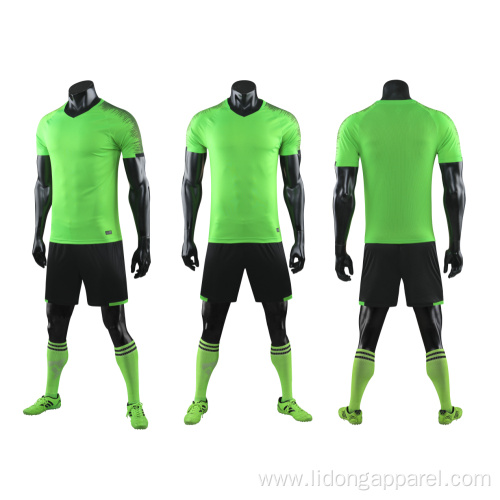 Wholesale Custom Sublimation Quick Dry Soccer Jersey Set